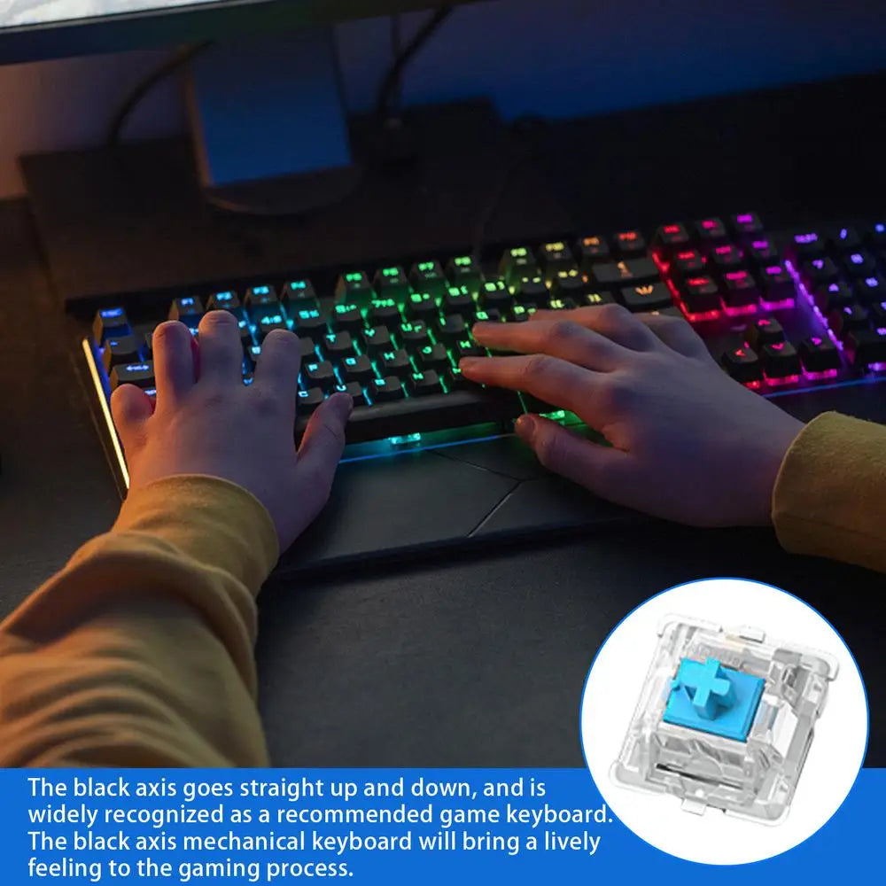 30Pcs Mechanical Switches Axis Mechanical Keyboard Axis Keyboard Axis Shaft Switches Keyboard for Game Typing Mechanical Keyboar