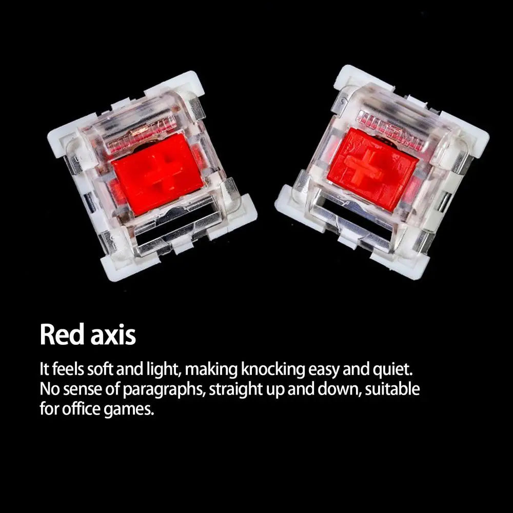30Pcs Mechanical Switches Axis Mechanical Keyboard Axis Keyboard Axis Shaft Switches Keyboard for Game Typing Mechanical Keyboar