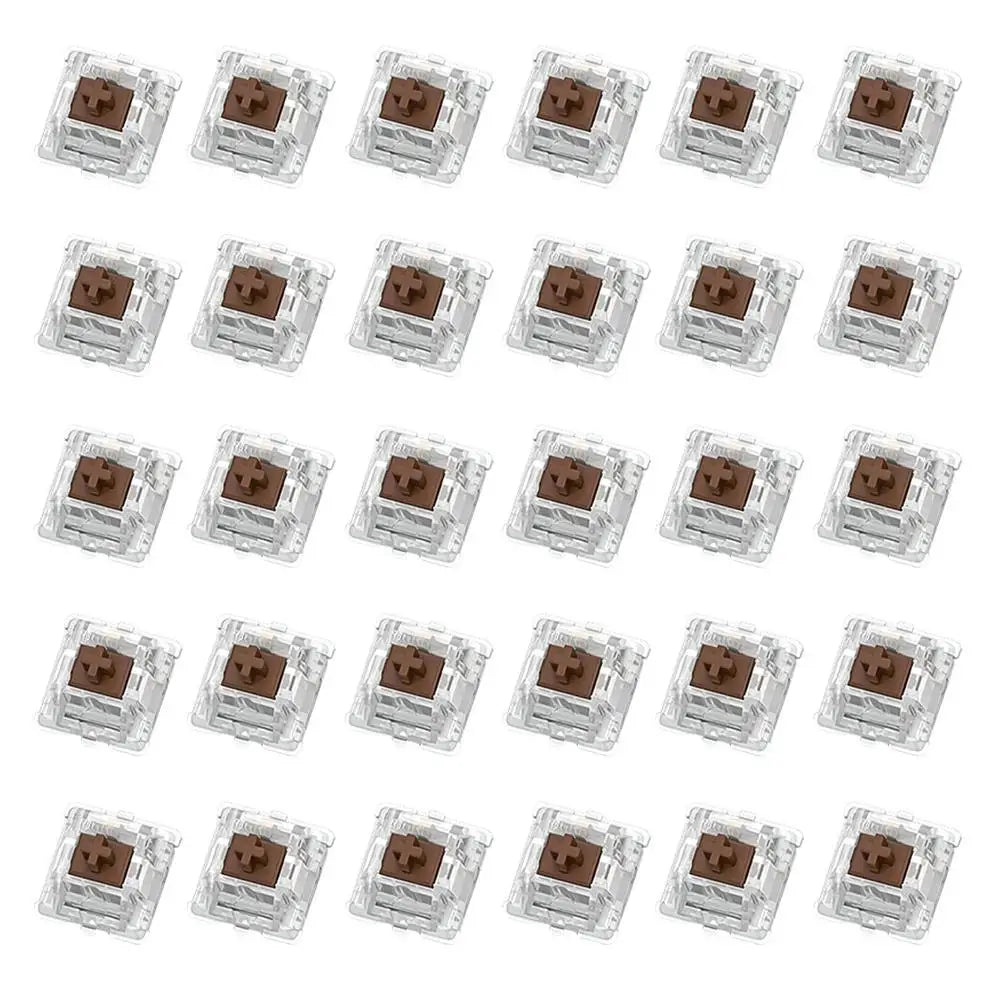 30Pcs Mechanical Switches Axis Mechanical Keyboard Axis Keyboard Axis Shaft Switches Keyboard for Game Typing Mechanical Keyboar