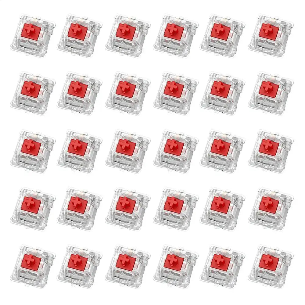 30Pcs Mechanical Switches Axis Mechanical Keyboard Axis Keyboard Axis Shaft Switches Keyboard for Game Typing Mechanical Keyboar