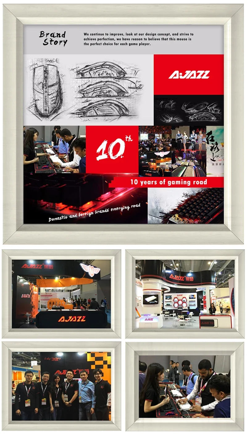 AJAZZ AK820/AK820Pro Mechanical Keyboard TFT Screen Multifunctional Knob Gaming Keyboard Wired/2.4GHz/BT Connect PC Keyboard