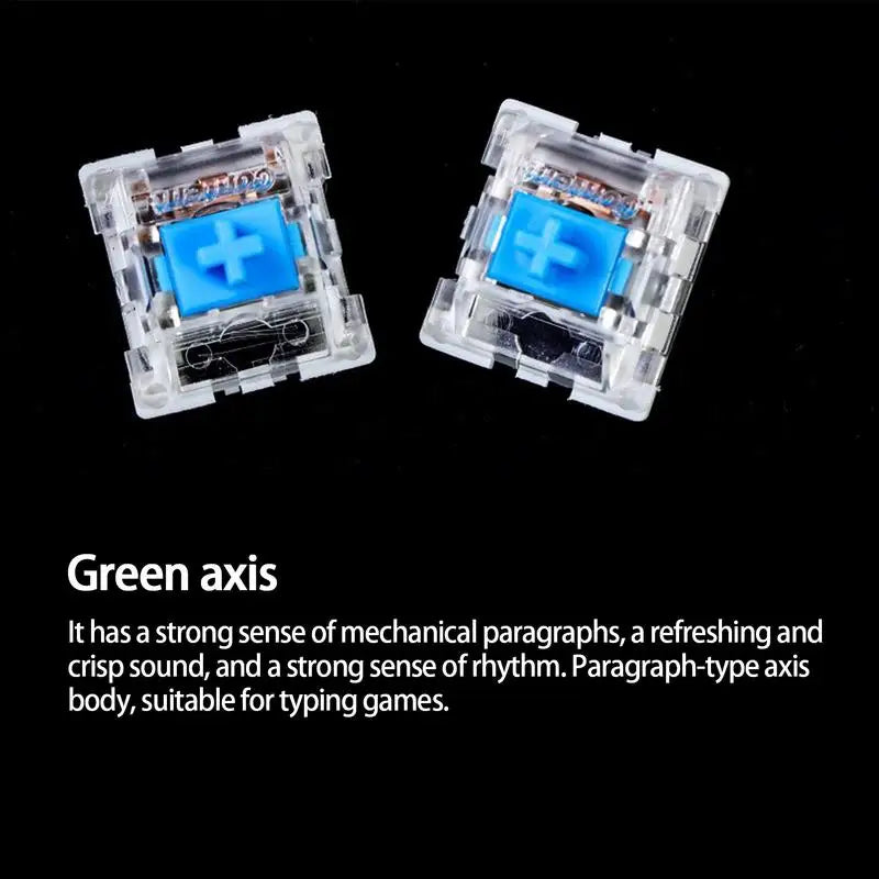 30Pcs Mechanical Switches Axis Mechanical Keyboard Axis Keyboard Axis Shaft Switches Keyboard for Game Typing Mechanical Keyboar