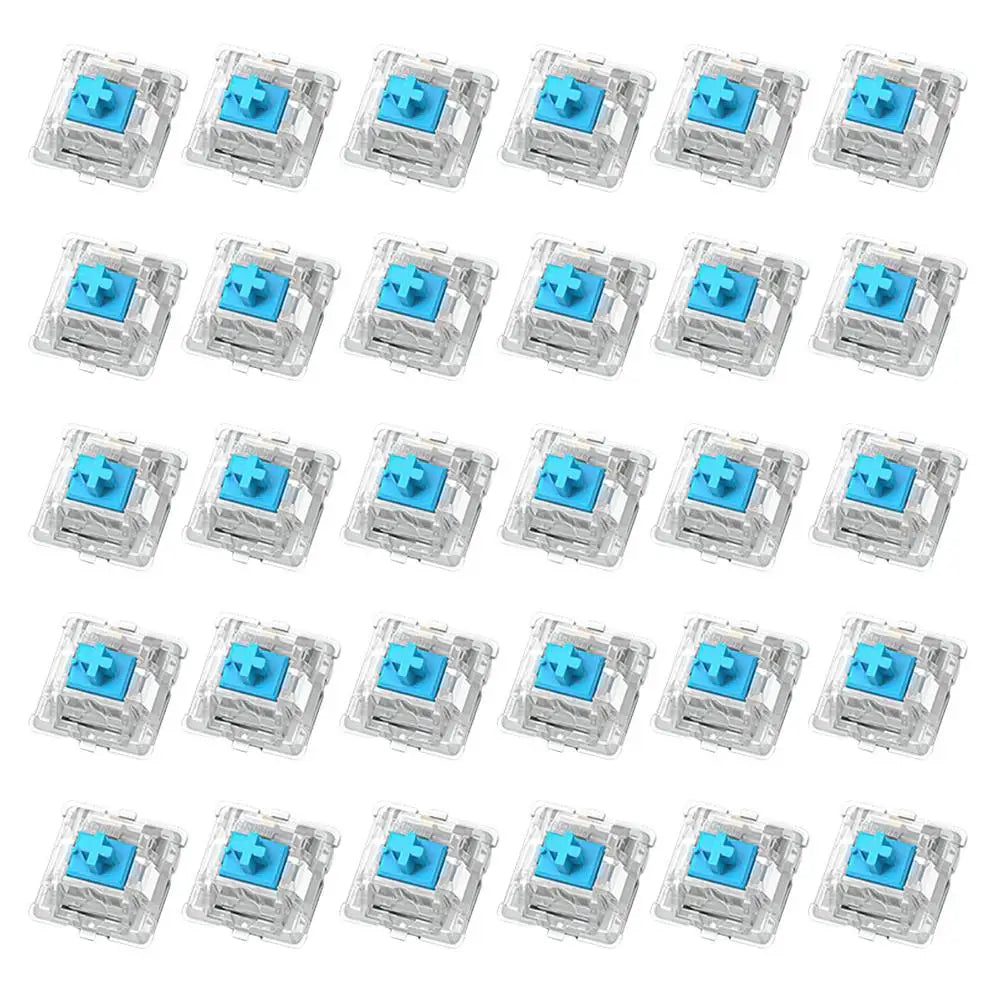 30Pcs Mechanical Switches Axis Mechanical Keyboard Axis Keyboard Axis Shaft Switches Keyboard for Game Typing Mechanical Keyboar